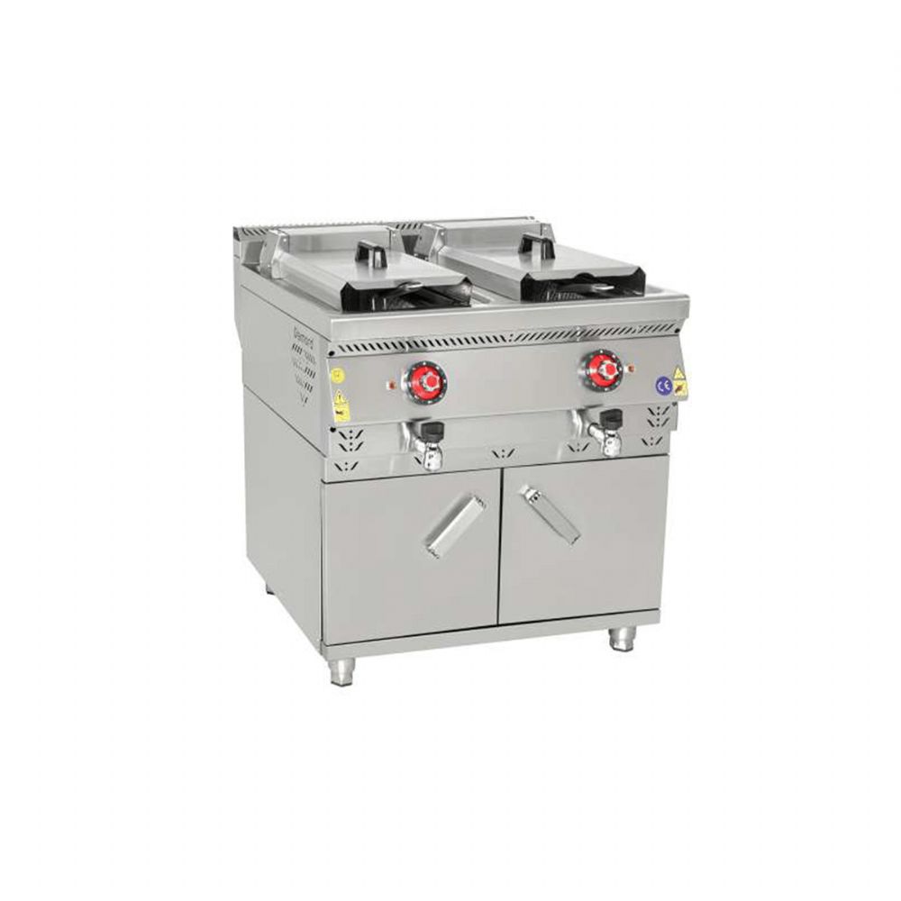 Himaksan DFE 668 9+9 Lt Elektrikli �iftli Frit�z Dolapl�