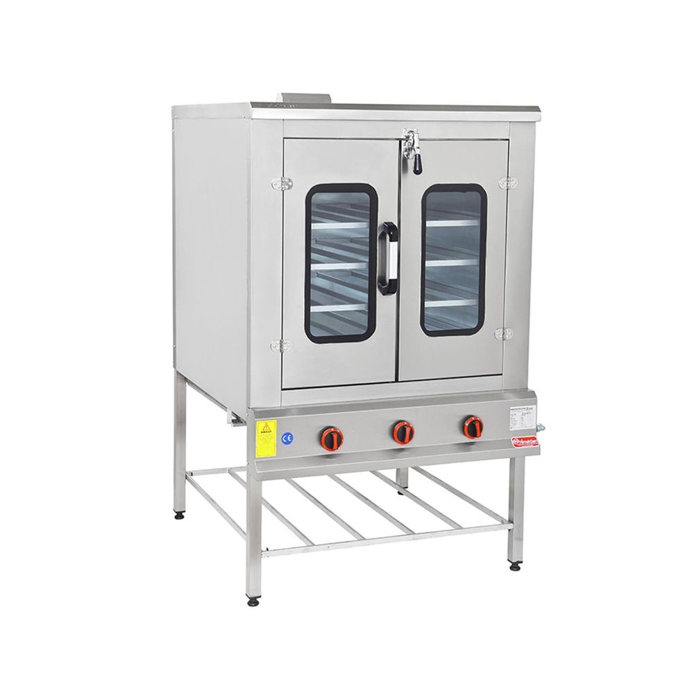 Himaksan PB 1010 �ift Kap�l� Pasta B�rek F�r�n� Gazl� ve Lpg