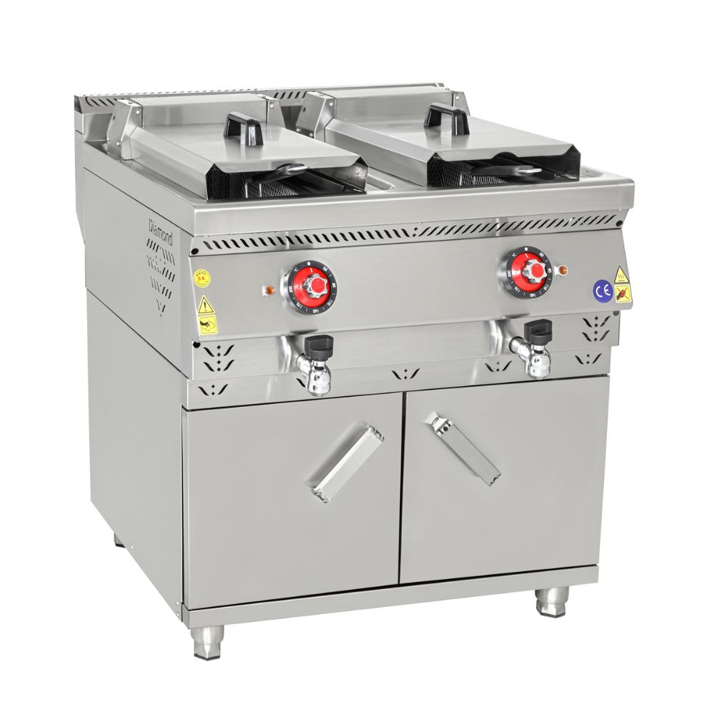 Himaksan�SFG 878 Dolapl� 12+12 Litre Do�algazl��Frit�z